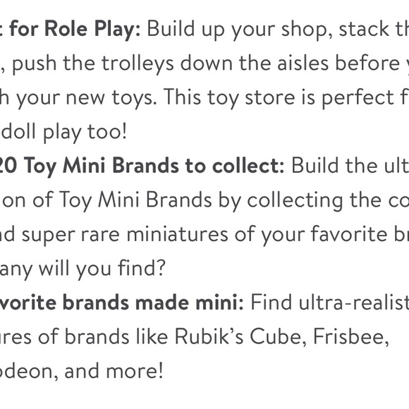 Mini Toy Shop - Excellent Condition - Picture 15 of 15